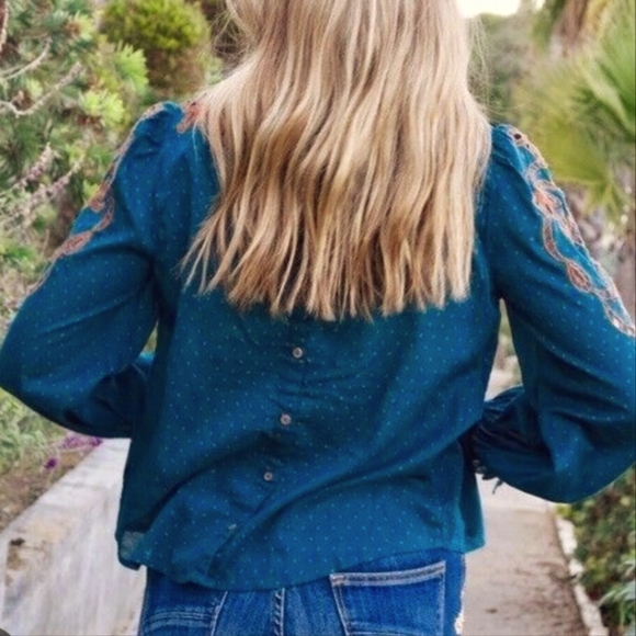 Free People Everything I Know Peasant Blouse - Picture 5 of 12